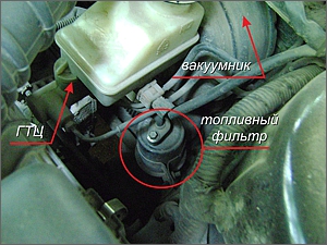 Замена топливного фильтра и сеточки бензонасоса на Hyundai Tiburon/Coupe 96-01 гг.