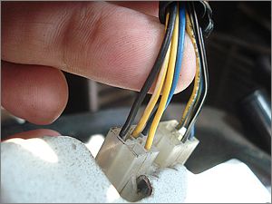 Диагностический разъем Hyundai Coupe/Tiburon 96-01 - провода