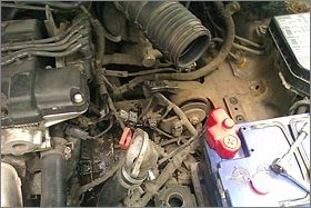 Замена термостата на Hyundai Tiburon/Coupe 96-01 гг.
